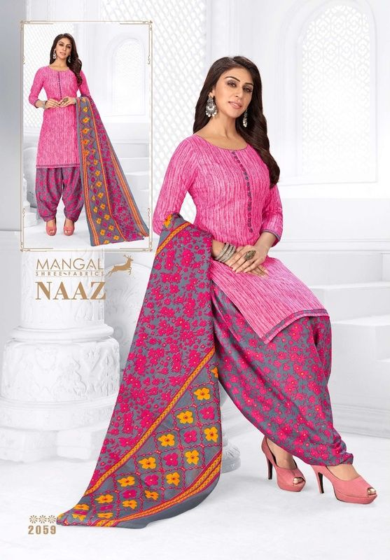 Mangal Shree Naaz 2 Fancy Regular Wear Cotton Printed Dress Material Collection