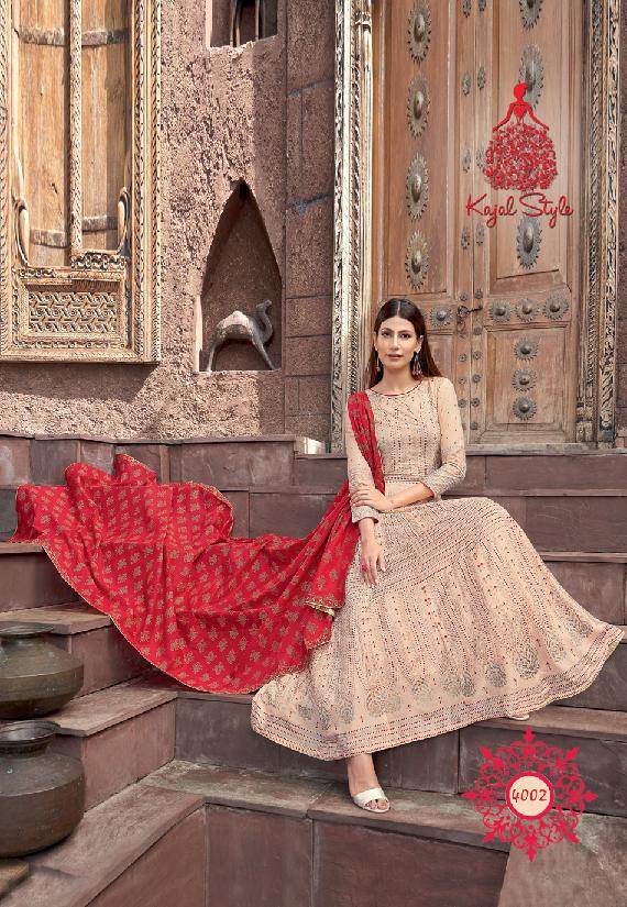 Kajal Styke Gukzar Vol 4 New Exclusive Festive Wear Ready Made Collection 