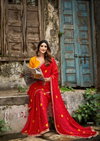 Parvati By Sanskar Tex Prints Georgette Hit Design Saree For Womens Wholesale In India