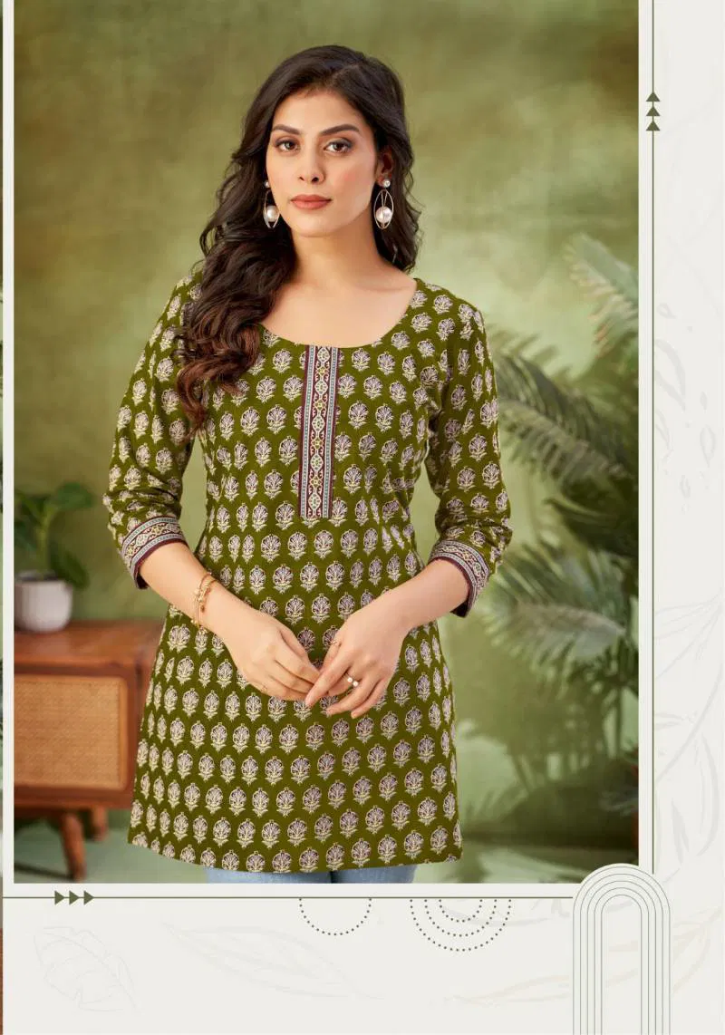 Khushi Vol 2 By Miss World Cotton Short Tops Wholesalers In Delhi