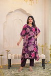Naisha K 157 Vol 5 Chinon Printed Kaftan With Bottom Wholesale Distributors In India