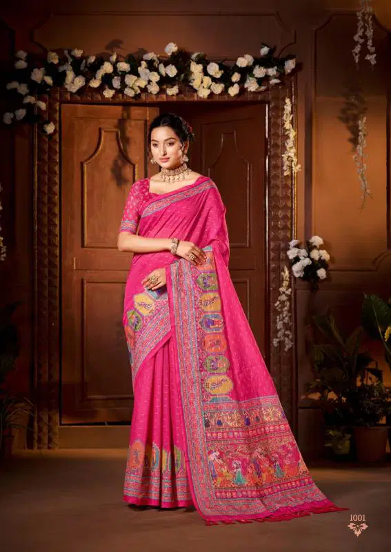 Alankarana Vol 5 By Sanskar Cotton Printed Saree Exporters In India