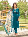 Tiago By Aanchi Fandy Kurti With Bottom Dupatta Wholesale Price in Surat