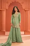 Ishani By Gulkayra Fandy Silk Designer Readymade Suits Exporters In India