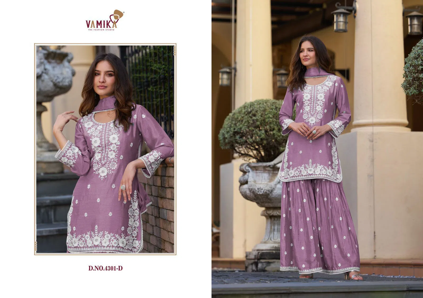 Anamika Vol 2 By Vamika Chinon Readymade Suits Wholesale Price In Surat