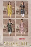 Veda Kurti 9037 Vatican Printed Kids Kurti Wholesalers In Delhi