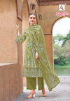 Motifz By Alok Cambric Cotton Printed Embroidery Dress Material Suppliers In Mumbai
