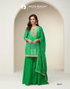Kimaya By Aashirwad Mor Bagh Chinon Silk Readymade Suits Orders In India
