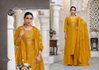 Lekha By Four Dots Organza Silk Jacquard Dress Material Online Wholesale
