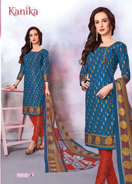 Ganesha Kanika 9 Latest Designer Daily Wear Pure Cotton Dress Material 