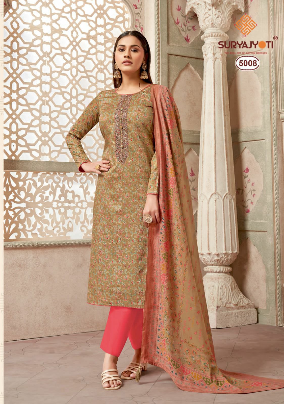 Suryajyoti Kalki Vol 5 Printed Cotton Dress Material Catalog
