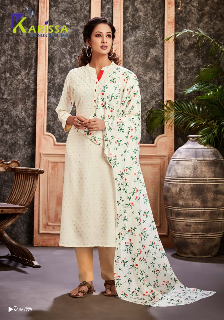 Karissa Tathastu Latest Casual Wear Designer Stylish Ready Made Dress Collection 