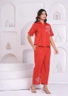 Naisha K 138 Cotton Slub Fancy Co Ord Set Wholesalers In Delhi
