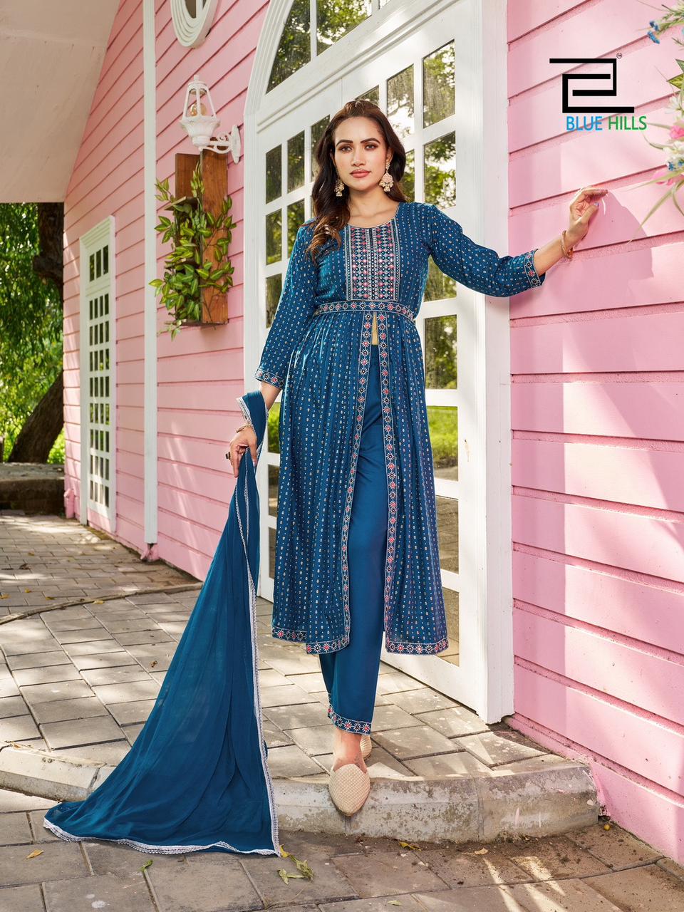Fashion Reel By Bluehills Kurti With Bottom Catalog 
