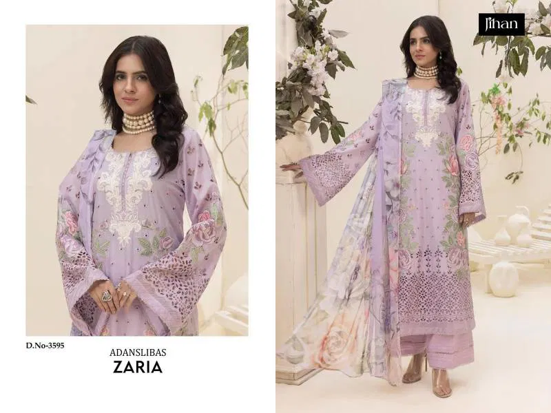 Adanslibas Zaria By Jihan Chiffon Dupatta Pakistani Salwar Suits Wholesale Clothing Distributors In India