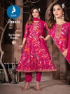 Amola By Kaya Vatican Printed Kurti With Bottom Dupatta Wholesalers In Surat
