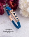 AD Diamond Rose Gold Fancy Bracelets Accessories Catalog