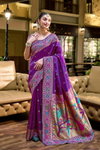Meera 300 Party Wear Zari Weaving Paithani Silk Wholesale Saree Suppliers In Mumbai
