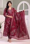 Naisha K 318 Vol 2 Cotton Kurti With Pant Dupatta Wholesale Market In Surat With Price
