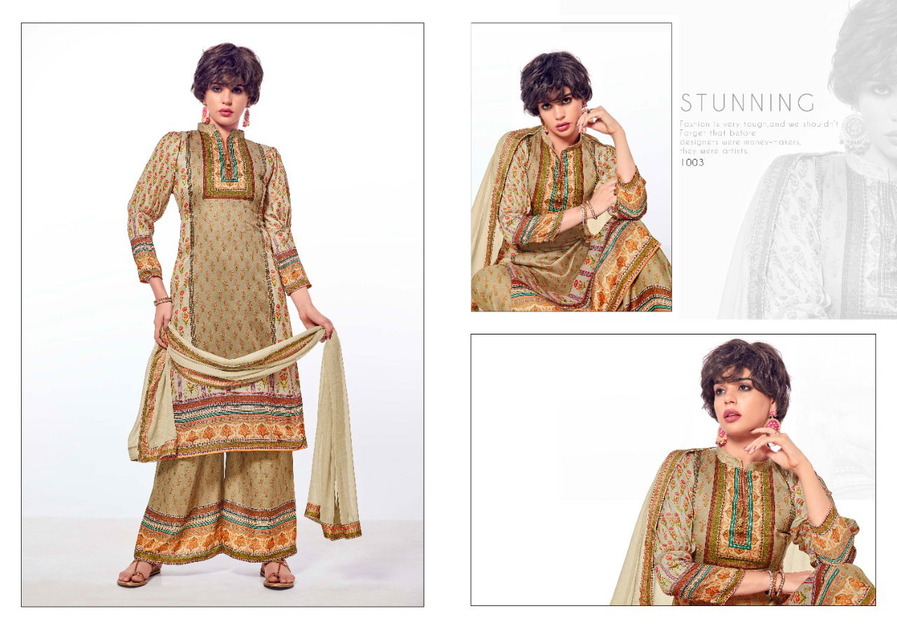 SACHI Premium Cotton Collection Latest Fancy Regular Wear Cotton Stain Printed Salwar Suit Collection