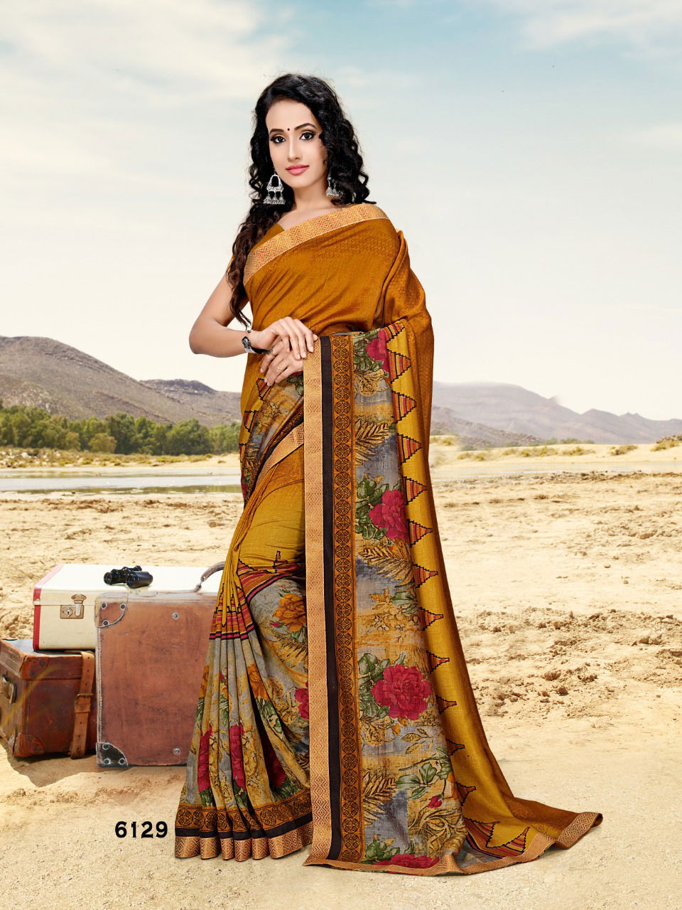 Kushboo Vol 4 Latest Designer Printed Daily Wear Saree Collection 