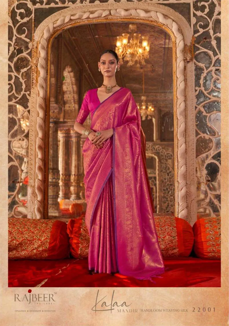 Kalaa By Rajbeer Mandir Handloom Weaving Silk Saree Wholesale Market In Surat