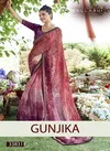 Gunjika By Vallabhi Printed Chiffon Daily Wear Saree Wholesale Online