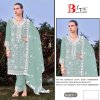 Bilqis B 160 U1 To X1 Fox Georgette Embroidery Salwar Kameez