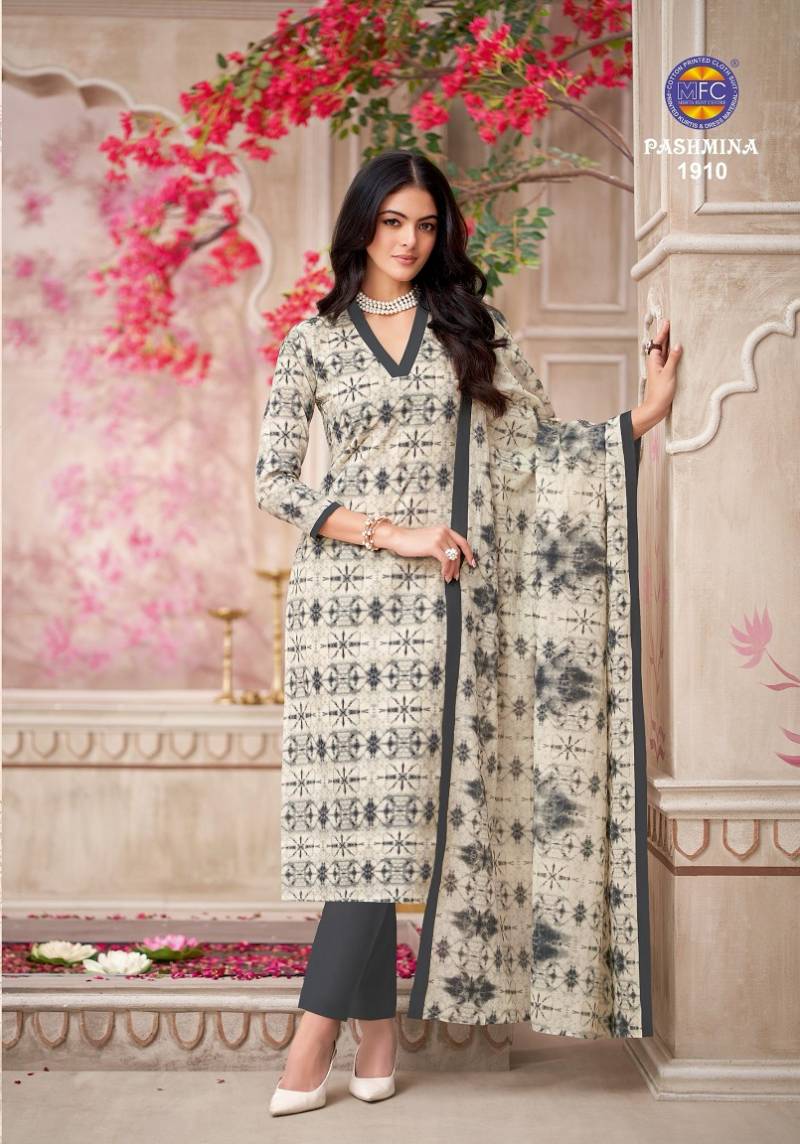 Pashmina Vol 19 By Mfc Printed Cotton Dress Material Orders In India