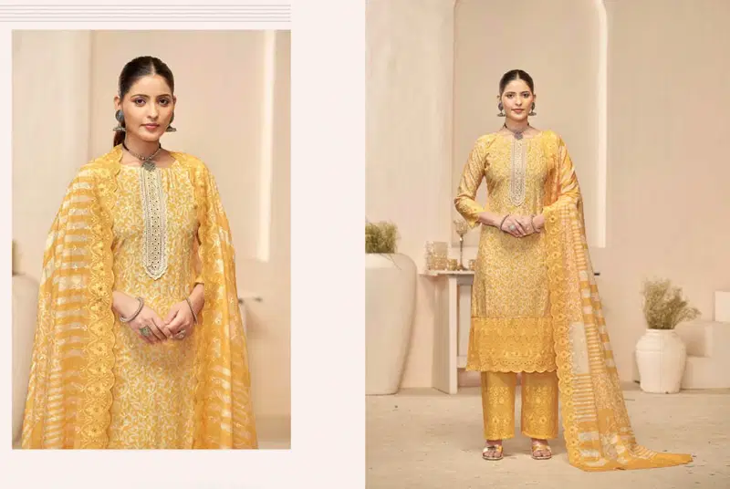 Sakshi By Kala Pc Cotton Designer Dress Material Wholesale Market In Surat