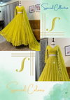 Dc L06 Faux Georgette Embroidered Party Wear Lehenga Choli Catalog