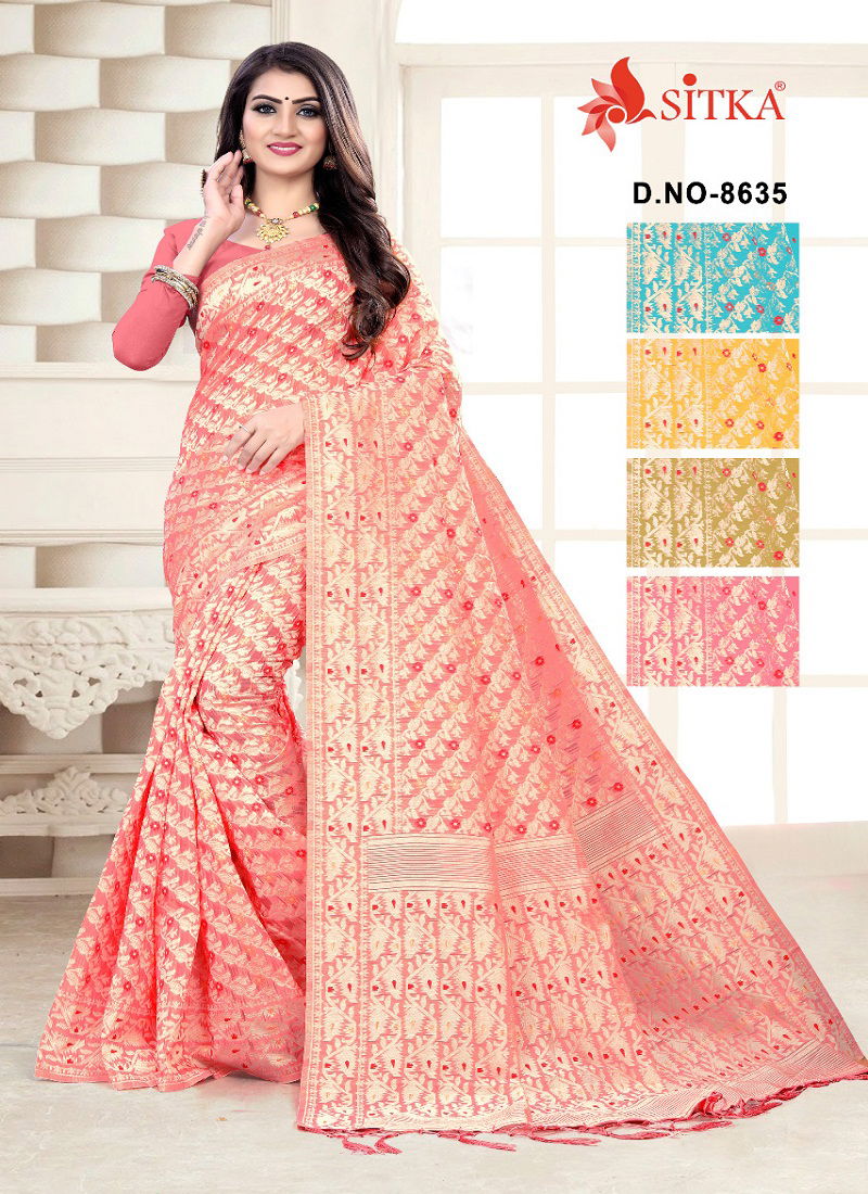 Sondesh 8635 Enthnic Festive Wear Designer Sarees Collection
