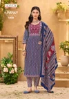 Ajarakh Vol 10 By Mayur Cotton Kurti With Bottom Dupatta Suppliers In India
