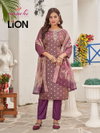 Lion By Aanchi Tissue Butti Kurti With Bottom Dupatta Wholesale Market In Surat