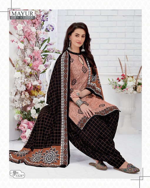 Mayur Khusi 53 Latest Designer Printed Pure Cotton Slawar Suit Collection 