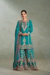 Vibhuti By Gulkayra Chinon Embroidery Readymade Suits Orders In India