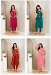 Naisha K 330 Cotton Simple Stylish Casual Wear Top And Bottom Wholesale Suppliers In Mumbai
