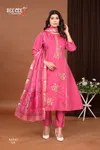 Aayat By Deecee Roman Silk Kurti With Bottom Dupatta Wholesale Online