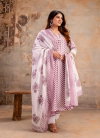 Naisha K 343 Cotton A Line Kurti With Pant Dupatta Wholesalers In Delhi
