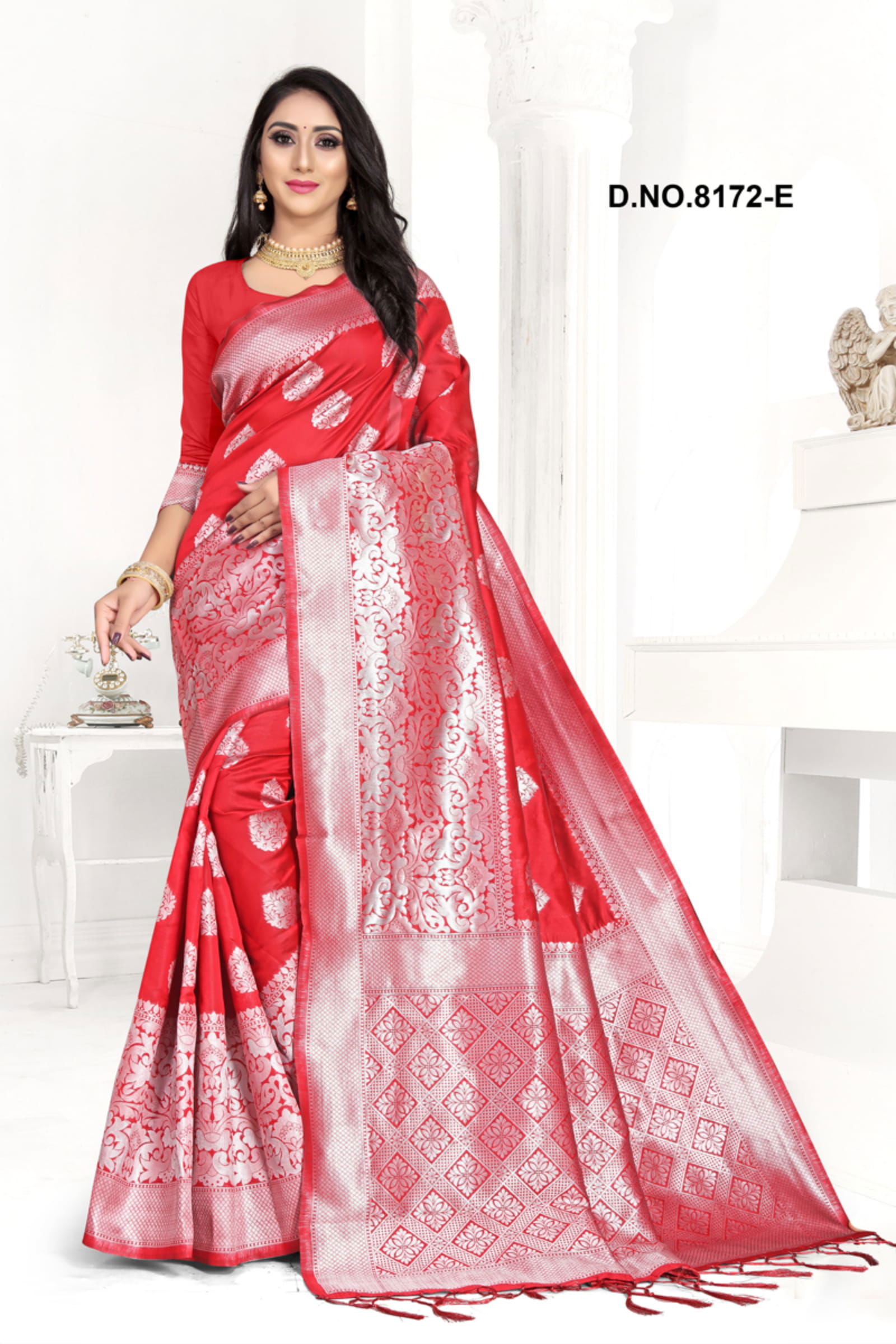 Haytee Mannat 8172 Latest Collection Handloom Cotton Party Wear Festive Wear Silk Saree 