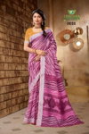 Art Lenen Vol 5 By Sanskar Fancy Soft Linen Sarees Exporters In India