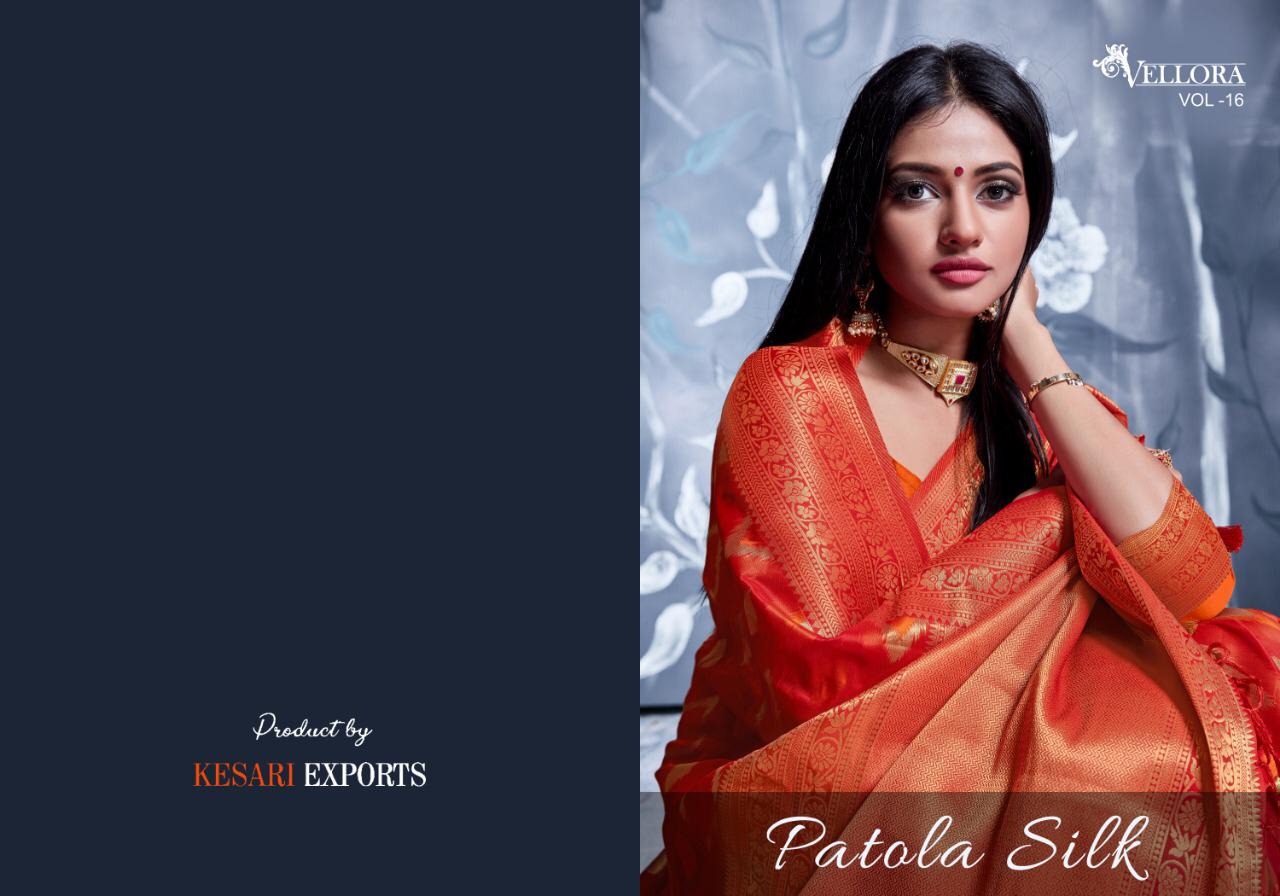 Vellora Vol -16 Launch Of Latest Designer Rich Look Pallu Banarasi Silk Saree Collection 