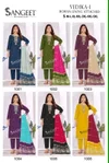Vedika Vol 1 By Sangeet Roman Silk Kurti With Bottom Dupatta 