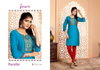 Paridhi Vol 28 By Psyna Cotton Silk Casual Simple Ladies Short Kurtis Wholesale Market Surat