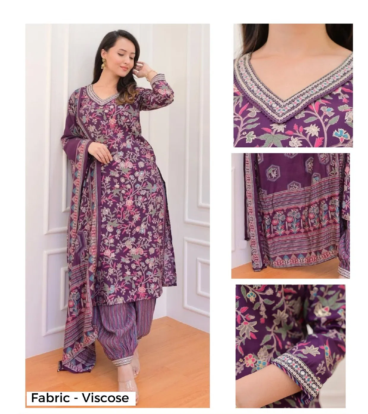 Av Designer Straight Cut Kurti With Bottom Dupatta Wholesale In India