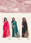Butterfly Silk Banarasi Soft Silk Weaving Printed Saree Wholesalers In Delhi
