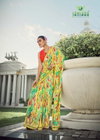 Malaika By Sanskar Embroidery Work Georgette Saree Wholesale Clothing Distributors In India