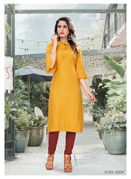 Tunic House Neha Niya Latest Casual Wear Rayon Kurtis Collection 