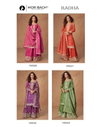 Radha By Aashirwad Mor Bagh Shimmer Silk Salwar Suits Wholesale In India