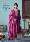 Gunjan Vol 3 By Rangoon Silk Embroidery Anarkali Kurtis Set Suppliers In India